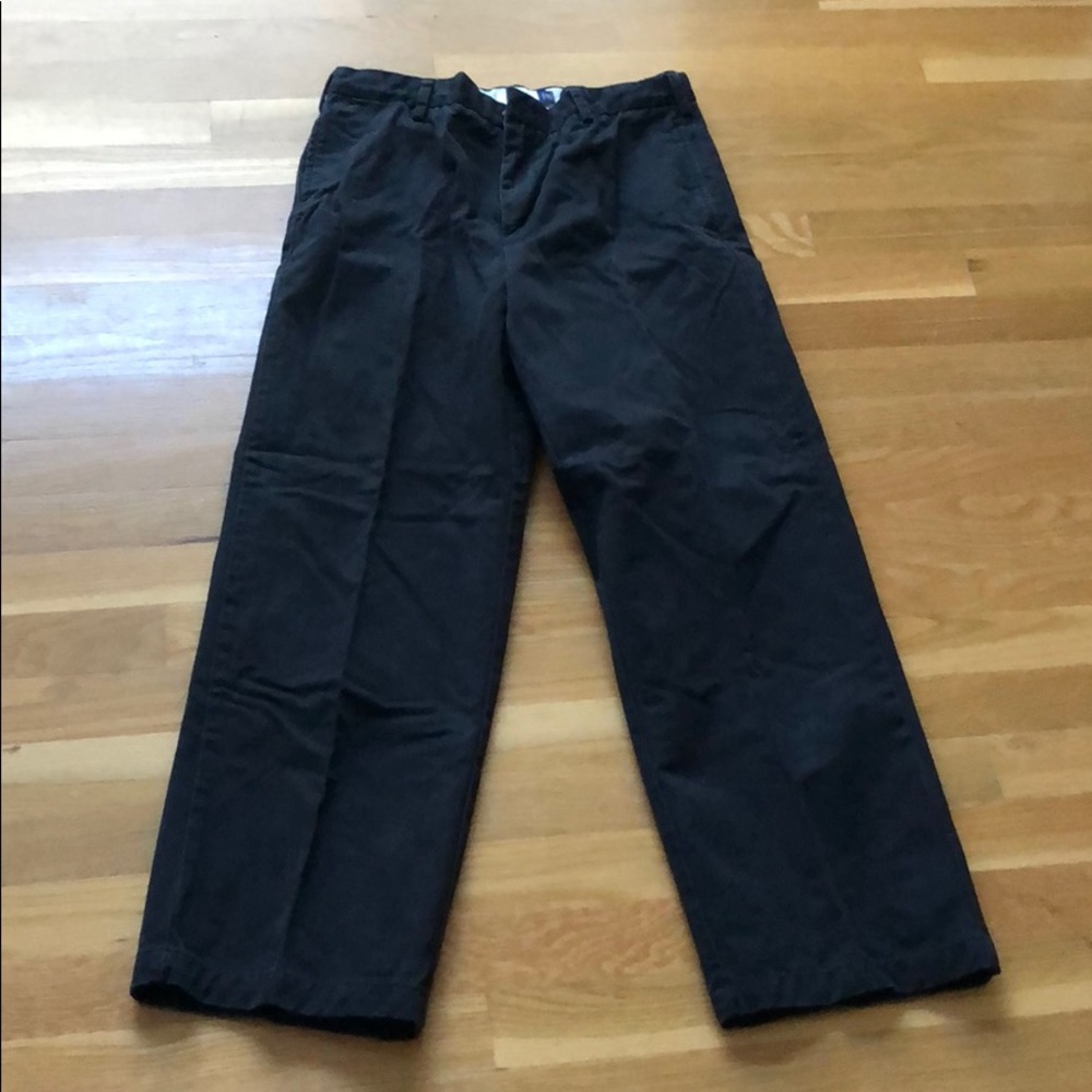 Gap black khaki pants 14 Husky